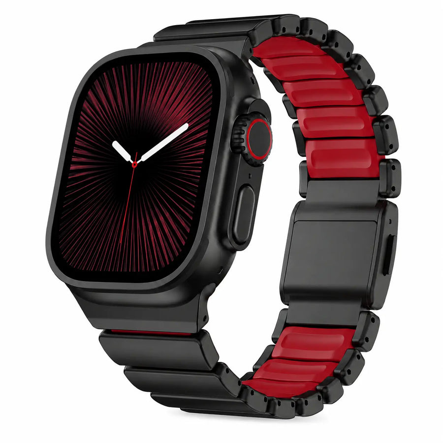 apple watch ultra black titanium band cherry