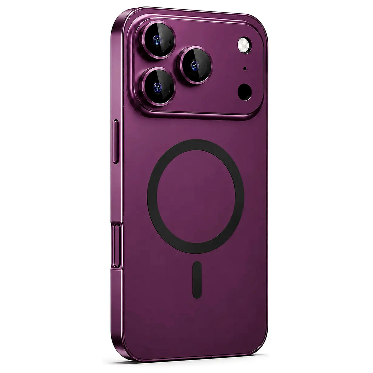 iphone-18-pro-max-dark-cherry-metal-magsafe-case #color_Dark Cherry