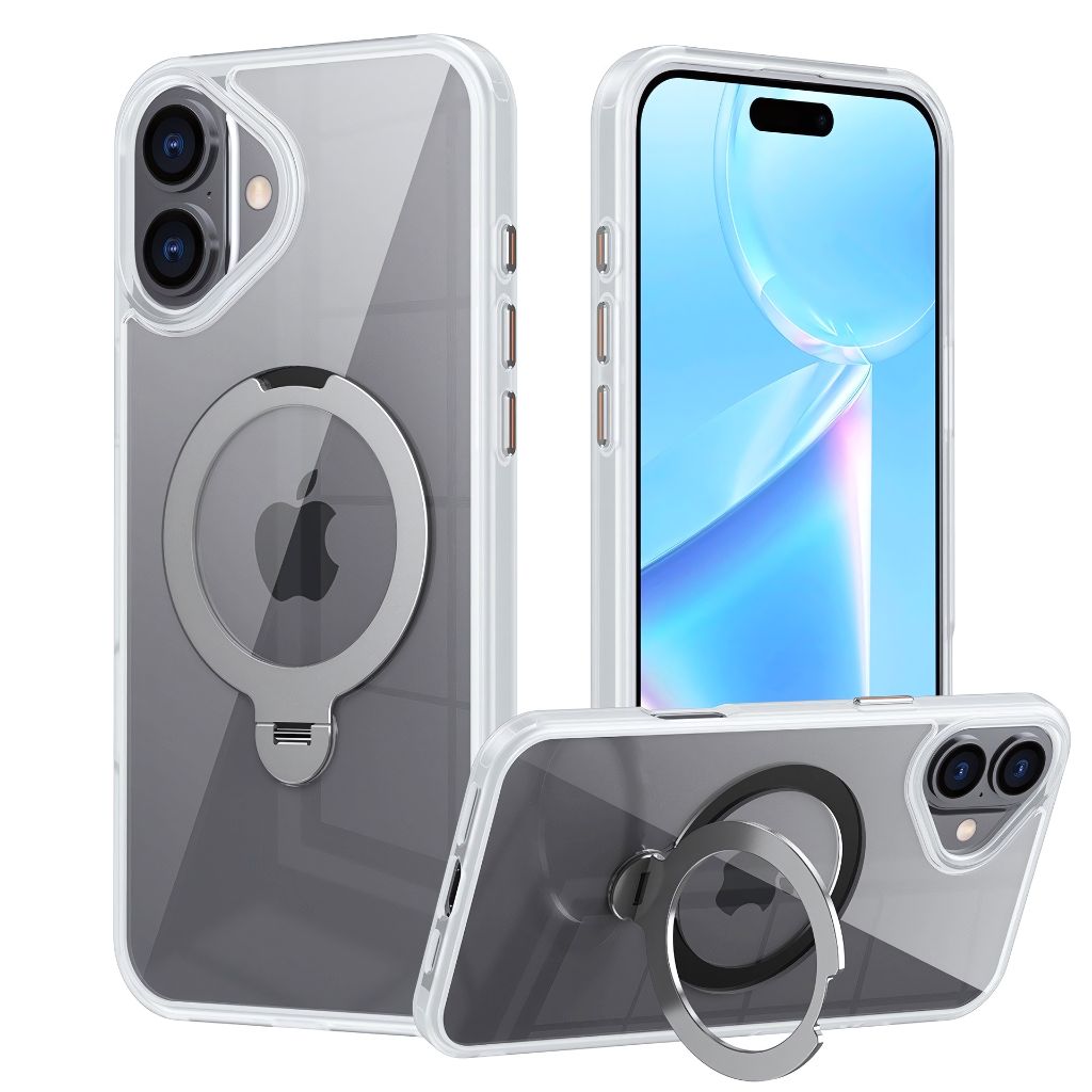 Magnetic Case with Kickstand for iPhone