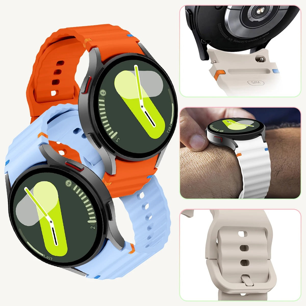 Silicone Sport Band for Samsung Galaxy Watch